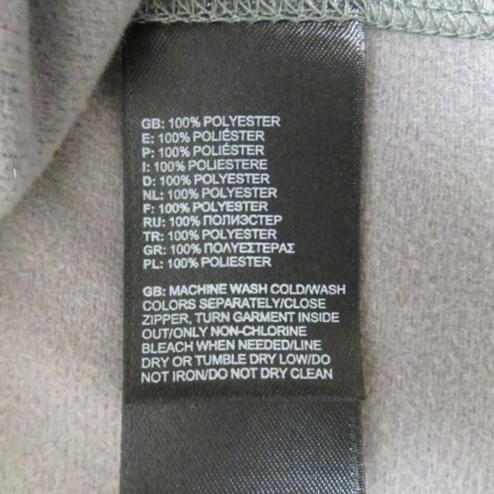 Men's North Face grey zip up jacket XL - Picture 5 of 5